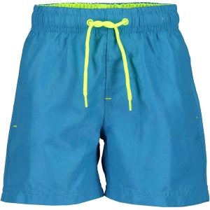 Blue Seven - jongens zwembroek - magic print - effen blauw - Maat 92