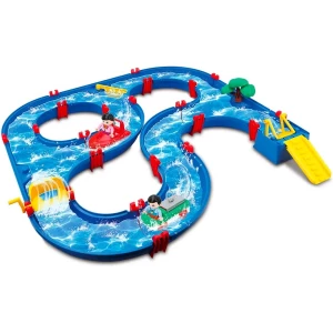 Bolke - Waterbaan - waterspeelgoed - aqauplay - waterbaan aqauplay - waterbaan speelgoed - waterspeelgoed kinderen / buiten - 64 delig