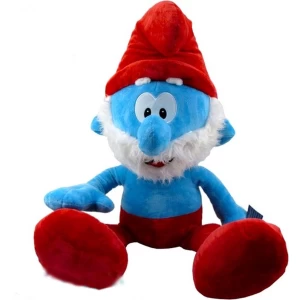 Grote Smurf Pluche Knuffel De Smurfen XXL 90 cm | The Smurfs | Grote Smurf, Smurfin, Potige Smurf, Baby Smurf | speelgoed knuffelpop knuffeldier voor kinderen jongens meisjes