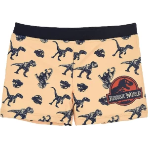 Jurassic world - Zwembroek Jurassic world- jongens - geel -maat 104