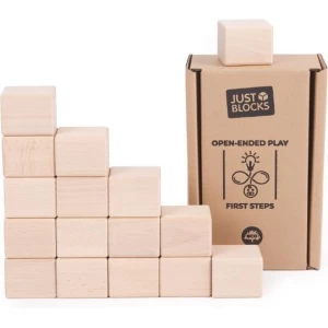 Just Blocks Houten Blokken BABY PACK 16 stuks