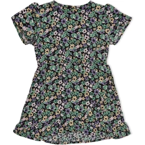 Kids ONLY KMGSELMA-LULU S/S FAKE WRAP DRESS PTM Meisjes Jurk - Maat 86