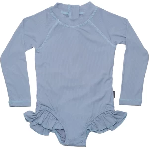 Kikibini - badpak meisjes - UV zwemkleding - blauw - maat 92/98