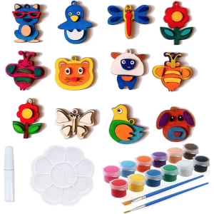 Koelkastmagneet Maken Houten Magneet Schilderen Knutselen Kinderen Schilderij Set Speelgoed Cadeau