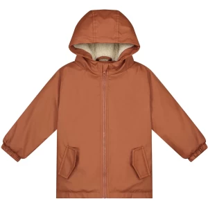 Prénatal Kinder Regenjas - Jongens en Meisjes Jas - Midbrown - Maat 86