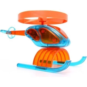Science Time Helicopter - educatief speelgoed - helicopter met wieken die bewegen op zonne energie - solar speelgoed helicopter