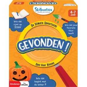 Spelletjes voor kleuters: Gevonden! - De slimste speurtocht in huis - Cadeau voor 3 t/m 6 jaar - Superleuk educatief spel met 50 kaarten - Kaartspel voor kinderen in groep 1 t/m 3 - Ook voor op weg naar groep 1
