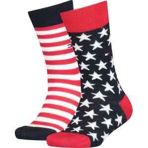 Tommy Hilfiger KIDS SOCK 2P STARS AND STRIPES Kinderen Sokken Maat 23-26