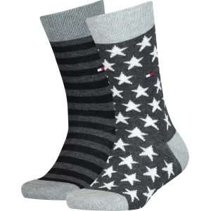 Tommy Hilfiger KIDS SOCK 2P STARS AND STRIPES Kinderen Sokken Maat 23-26