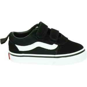VANS TD Ward V (SUEDE/CANVAS)BLACK/WHITE -Maat 24