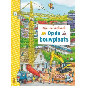Kijk-en zoekboek - Op de bouwplaats