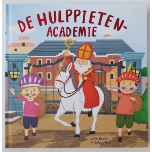 Sinterklaas - Voorleesboek - Kinderen - De hulppieten academie - Boek - Gezelligheid - Leerzaam - Voorlezen - Plaatjes - Verhaal - Pakjesavond - Schoencadeau