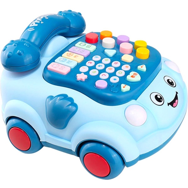 Allerion Auto Telefoon Set - Educatief Speelgoed - Met Licht en Geluid - Voor Jongens en Meisjes vanaf 1 jaar