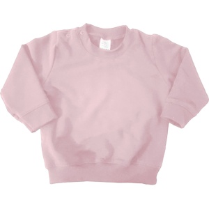 Baby Trui - Baby Sweater - Baby Hoodie - Baby Hoody - Sweater Roze Blanco - Roze Sweater - Trui Roze - Baby Sweater - Kinder Sweater - Blanco - Hoge Kwaliteit - Basic Sweater - Basic Trui - Effen Trui - Maat 98