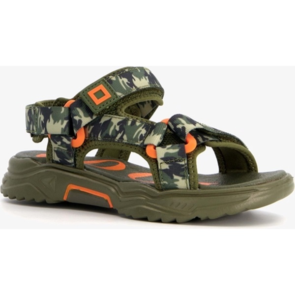 Blue Box jongens sandalen met camouflageprint - Groen - Maat 27
