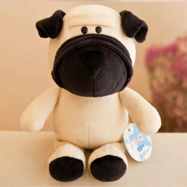 DW4Trading Knuffel Hond - Dierenknuffels - Knuffelbeesten - Pluche Speelgoed - 25 cm