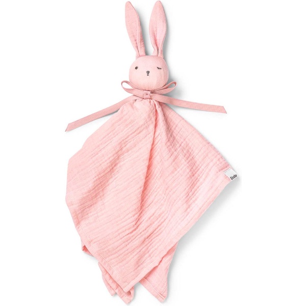 Elodie Blinkie knuffels - Hydrofiel knuffeldoekje - Knuffel - Kraamcadeau - Knuffel konijn Candy - Candy Pink