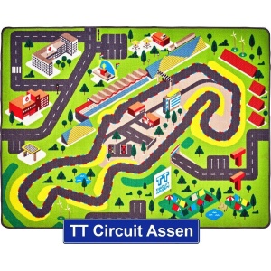 Jouw Speelkleed TT Circuit Assen - Verkeerskleed - Speeltapijt.