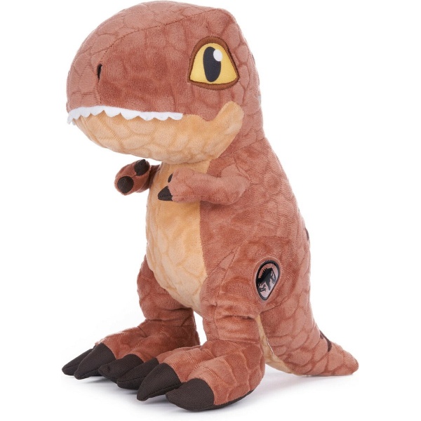Jurassic Park Pluche Knuffel Bruin T-Rex 30 cm | Jurassic World Plush Toy | Knuffel voor kinderen | Dinosaurus Dino Peluche Knuffel