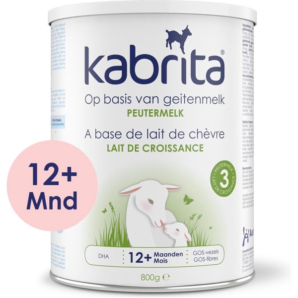 Kabrita 3 Peutermelk - Babyvoeding 12+ maanden - 800g