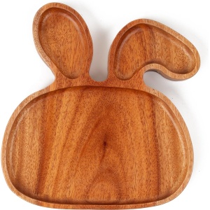 Khaya - houten kinderbord - duurzaam kinderservies - plasticvrij bord