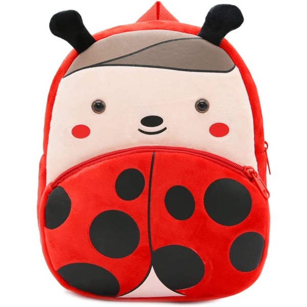 Lieveheersbeestje backpack - Lovely Ladybug - Peuter rugtas backpack rugzak voor kinderen | Kinderrugzak | Kinder rugzak | Dieren | Schooltas | Peuterspeelzaal | Opvang | 6 liter | Klein peuter rugzak | Rugtas | Schooltas