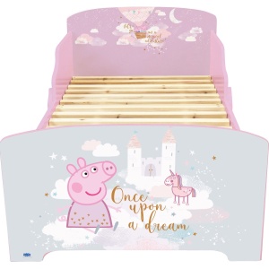 Peppa Pig Peuter Bed, Princess - 70 x 140cm - Multi - Inclusief lattenbodem