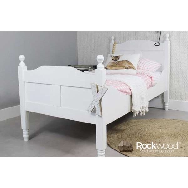 Rockwood® Peuterbed Amalia Wit met lattenbodem