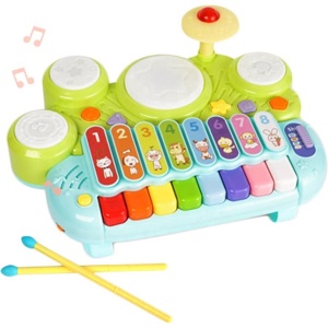 Speelgoed Drumstel - Speelgoedinstrument - Speelgoed Muziekinstrumenten - Educatief Speelgoed - Xylofoon - Keyboard
