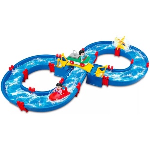 Waterbaan - waterspeelgoed - aqauplay - waterbaan aqauplay - waterbaan speelgoed - waterspeelgoed kinderen / buiten - 50 delig