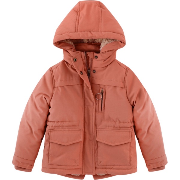 Your Wishes Oumi Parka Canyon Rose - Winterjas - Roze - Meisjes - Maat: 86