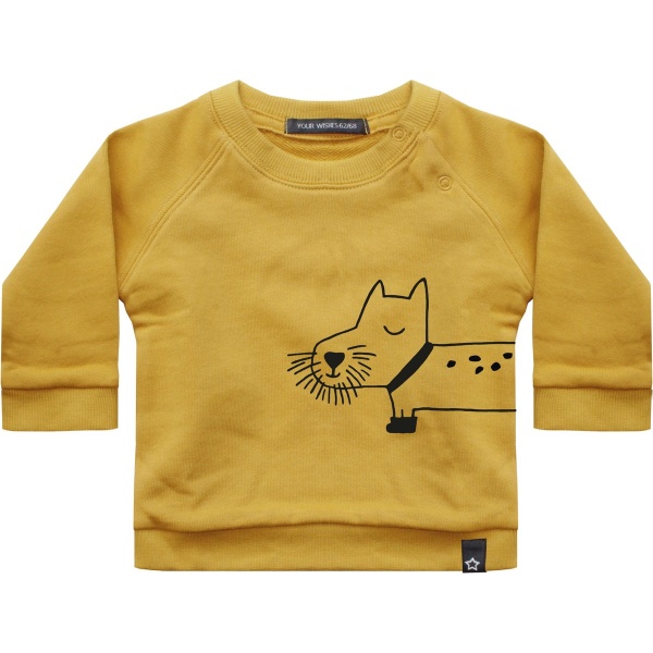 Your Wishes Sweater Dog Walker - Trui - Sweater - Baby - Jongens & Meisjes - Maat: 86/92
