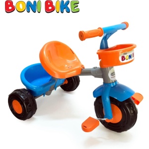 Akar Toys - Bonibike - 3 Wieler / Driewieler / Loopfiets / Driewieler Loopfiets - Oranje