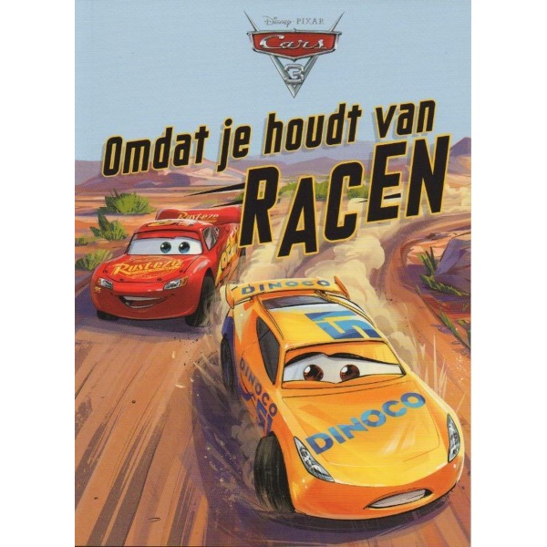 Cars 3 - Omdat je houdt van racen - Voorleesboek
