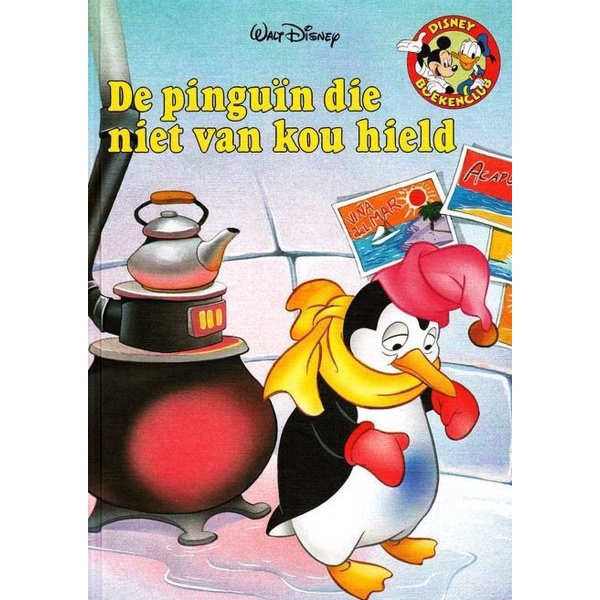 Disney voorleesboek met luister-CD De pinguïn die niet van kou hield