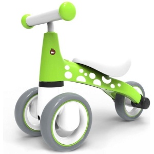 Kinder loopfiets - driewieler - groen & wit