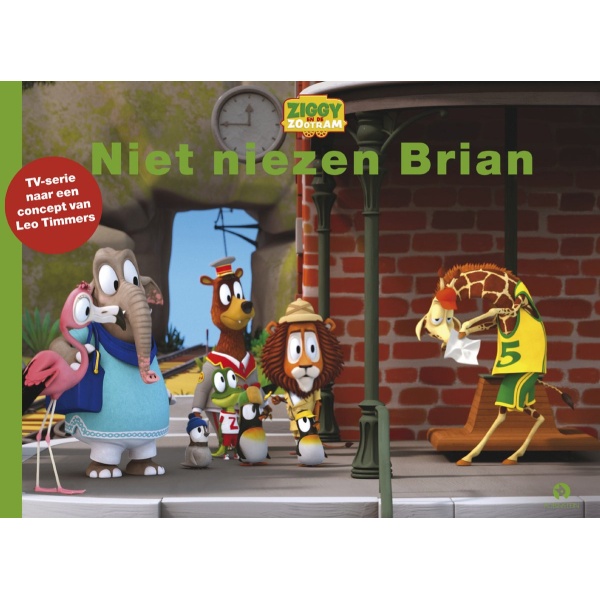 Ziggy en de Zootram - Niet niezen, Brian! - Kinderboek - Prentenboek