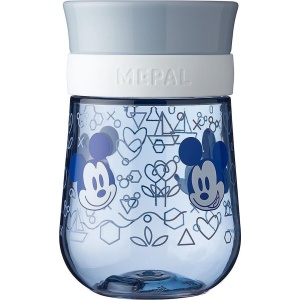 Mepal Mio - 360° Oefenbeker 300 ml - stimuleert het zelf drinken - Mickey Mouse - kan tegen een stootje - drinkbeker kinderen - lekvrije beker